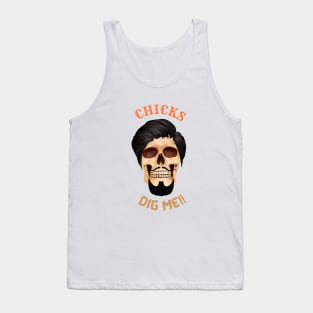 ROMANTIC SKULL - Happy Halloween | Funny Halloween | Halloween Costumes Tank Top